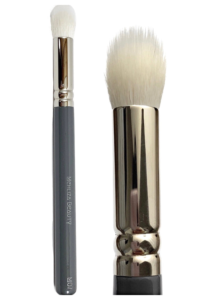 M07 Duo Fibre Buffing Concealer Brush - Mehliza Beauty London