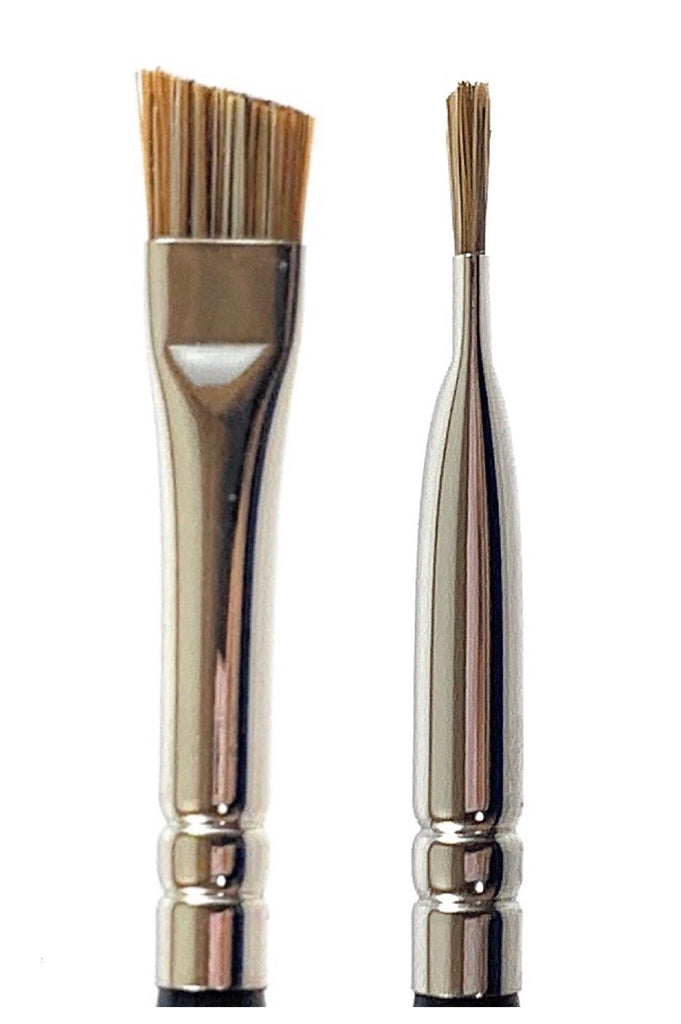 R&M 501 Angled Brow brush - Mehliza Beauty London