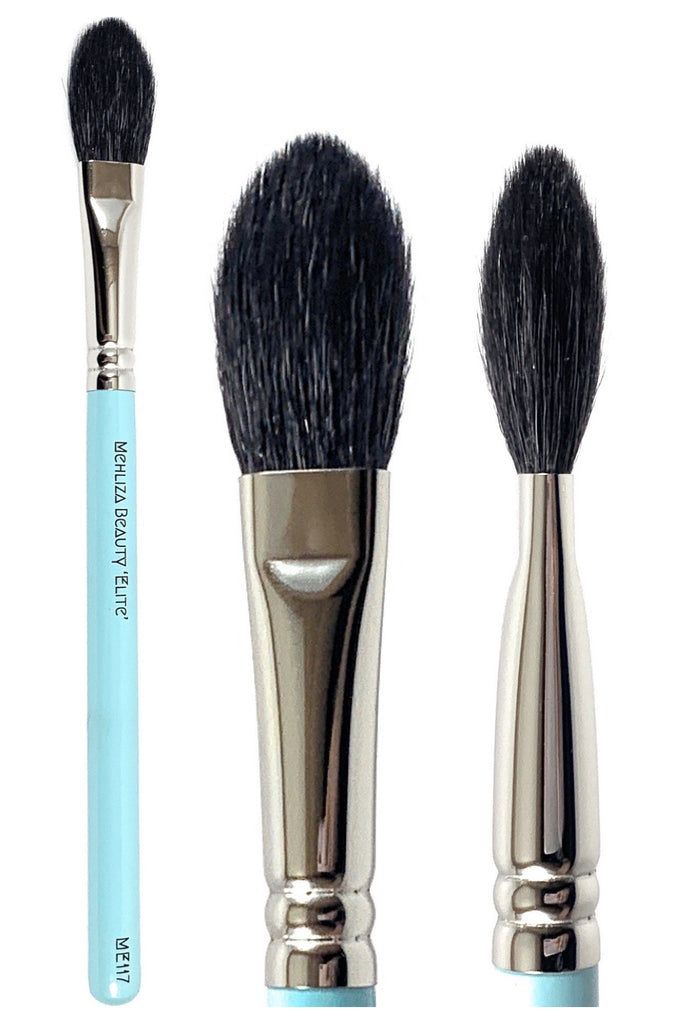 ME117 Highlighter/Blusher Brush - Mehliza Beauty London